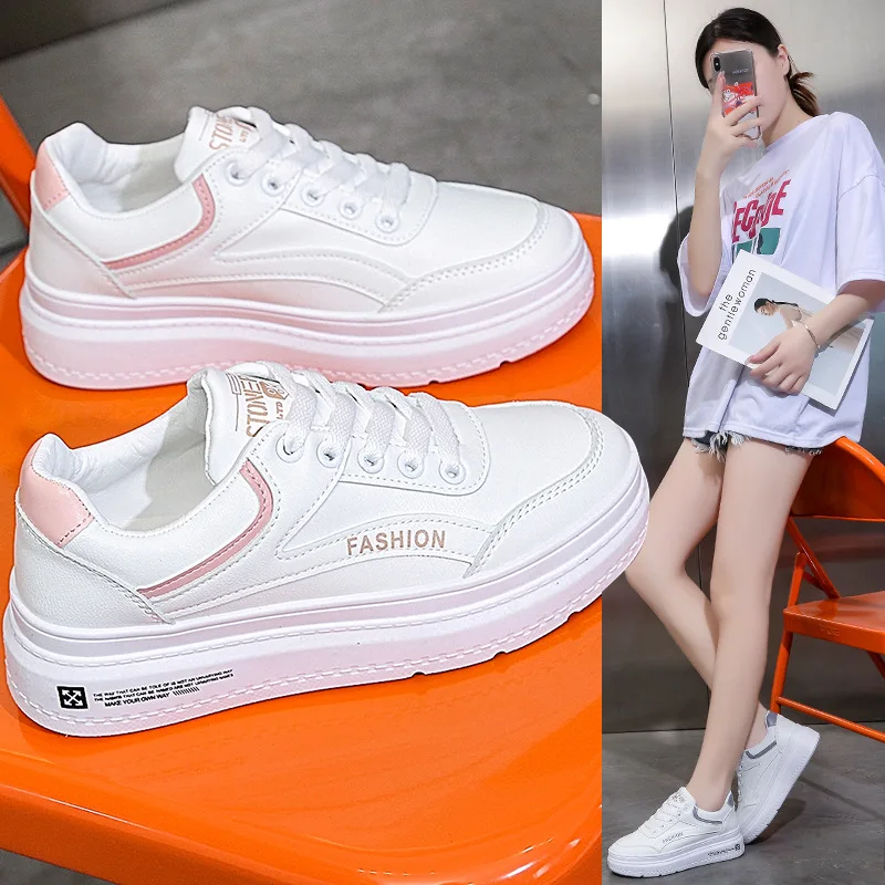 New Women Shoes Spring New Women's Shoes Ulzzang Platform Sports Shoes Female Wisdom Shoes Women Snekaers Femme Shoe Female