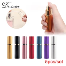 5 pçs viagem perfume atomizador mini durável recarregável perfume spray garrafa portátil perfume atomizador garrafa 10ml perfume recarga