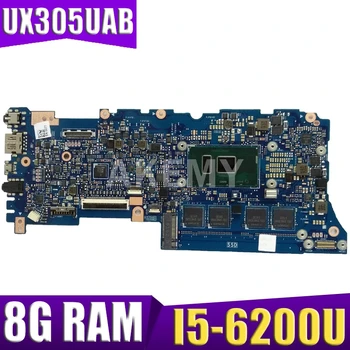 

Akemy UX305UAB 8G/I5-6200U/AS 90NB0AB0-R00040 Motherboard For ASUS UX305UAB Laptop Mainboard 100% Tested
