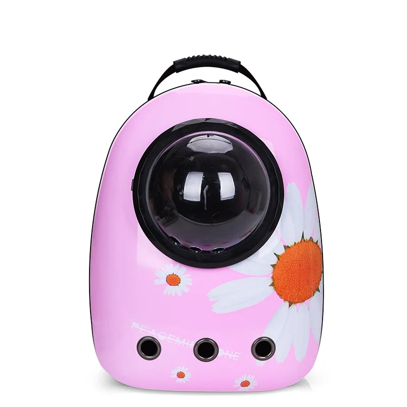High Quality Breathable Space Capsule Astronaut Bubble Travel Bag Transport Carrying Cute Small Dog Cat Carrier Pet Backpack