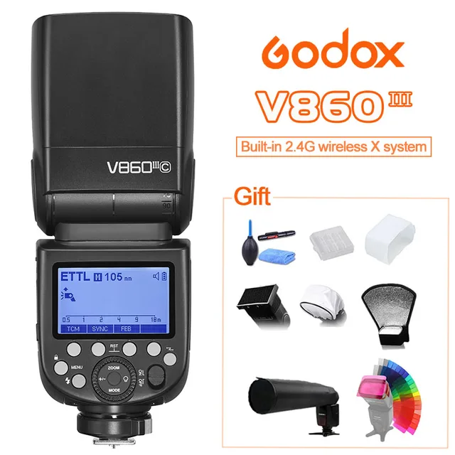 Godox V860iii V860iii-c V860iii-n V860iii-s Speedlite Camera Flash