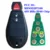 NEW 3/4/5 BUTTONS CAR KEY For DODGE DART KEYLESS REMOTE SMART KEY FOBIK FOB 56046773 M3N32297100 2012-2016 433MHZ /ID46 CHIP