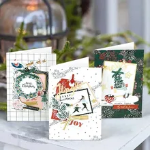 

Christmas Greeting Card Making Kit Handmade Card Maker for Kids & Adults Create Your Own Christmas Card