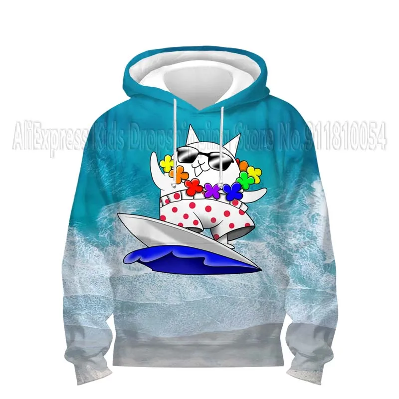 Hoodies de impressão 3D para meninas e