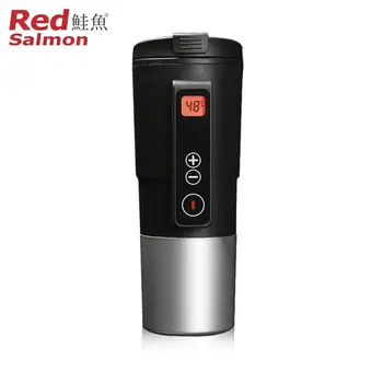 

New Portable Intelligent Car Auto Heating Cup Adjustable Temperature Car Boiling Mug Digital Display Kettle Vehicle Thermos