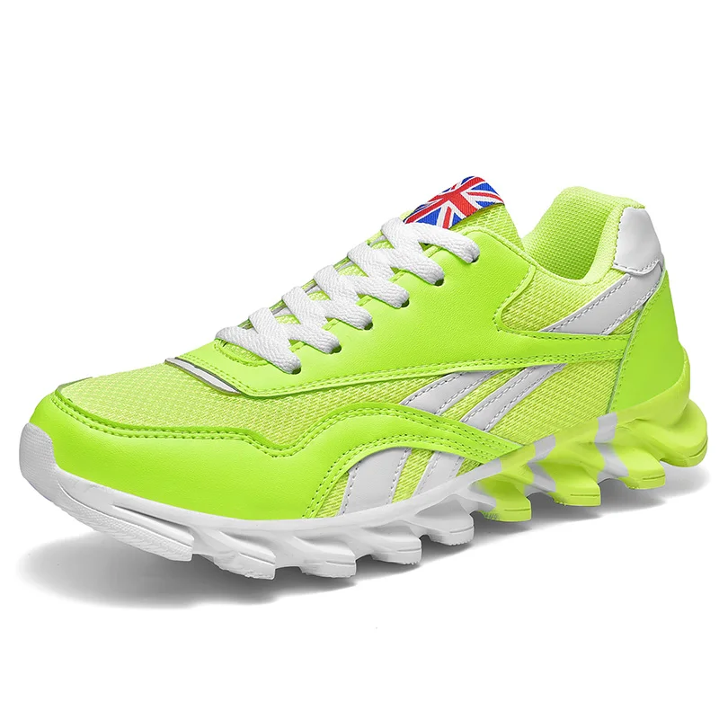 Брендовая мужская спортивная обувь для мужчин; кроссовки; chaussure homme; спортивная обувь для мужчин; zapatillas hombre; кроссовки для влюбленных; Basket Femme - Цвет: 6300 Green