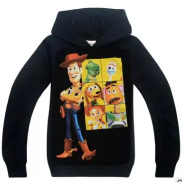 Toy Story Hoodies Kids Sweatshirts Buzz Lightyear Woody Kids Sweatshirts Clothes Baby Girl Kids Clothes Boys Shirt Sportswear - Цвет: s0424-8478