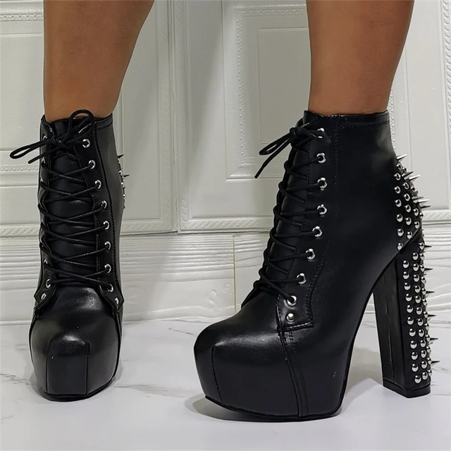 JIALUOWEI New 7Inch Stiletto High Heel Lock Wrap Strap Ankle Length Fetish  Ballet Boots In Stock Shipping Fast Color: Black Shiny, Shoe Size: 14 |  Uquid shopping cart: Online shopping with crypto currencies