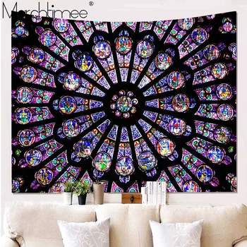 

Hippie Wall Tapestry Mandala Tapestry Wall Hanging Witchcraft Bohemia Psychedelic Blanket Cover Beach Yoga Mat Home Decoration