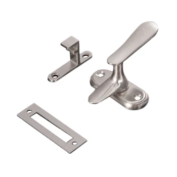 

1Pcs Stainless Steel Door Bolts Wood Window Latch Bathroom Door Lock Latch