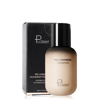 

40ml professional concealing foundation makeup matte tonal base Liquid cosmetics foundation cream for face full coverage