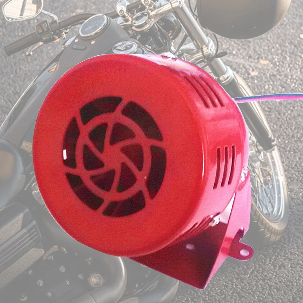 Mini Horn Car Fire Security Motorcycle Accessories Motor Driven Truck Tool Buzzer Portable 12V Auto Air Raid Siren Alarm