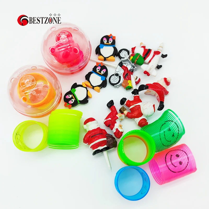 100Pcs D48*52MM 1.9*2Inch Plastic PP PS Capsule Toys Surprise Balls