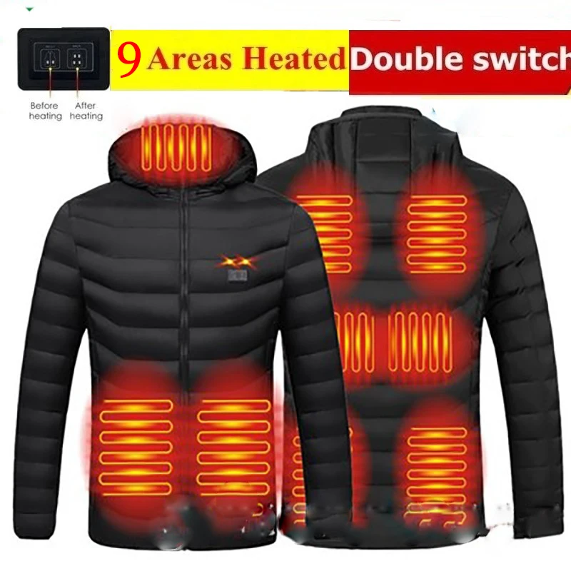 Chaleco Calefactable Recargable Por USB Para Niños - 10 Zonas De Calor, 3 Niveles De Temperatura, Termostato Inteligente