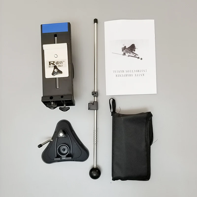 Ruixin Профессиональный точильный станок кухонный нож фиксированный angleвысокое