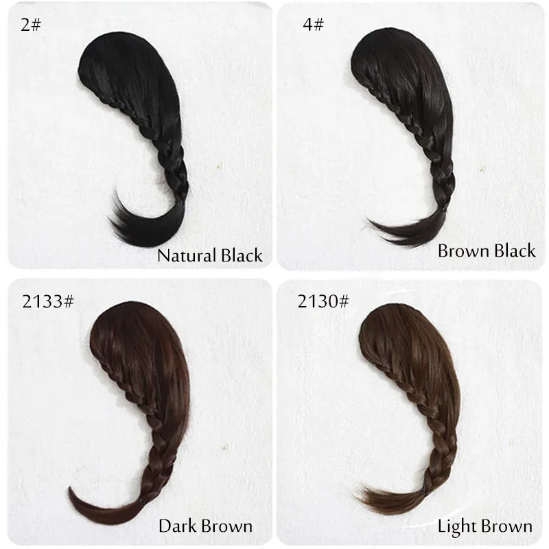 Synthetic Twist Braided Bangs - Image 2