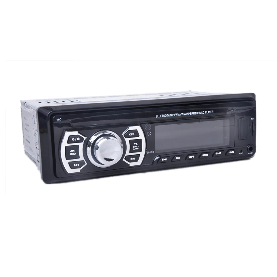 1din автомобильное радио в тире 2018B MP3 мультимедийные плееры аудио стерео 12 в Bluetooth руки бесплатно FM USB SD MMC Автомобильная электроника