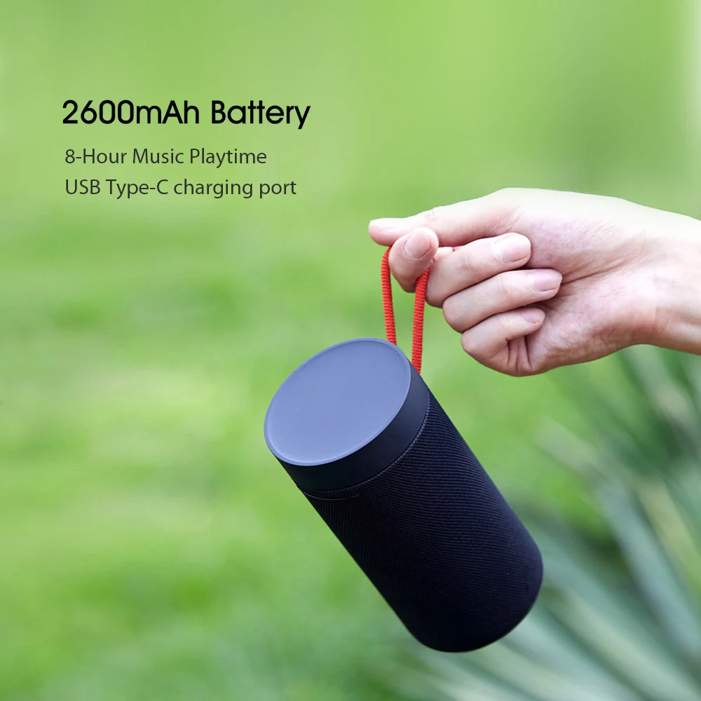 Xiaomi портативный динамик Bluetooth Колонка Беспроводная коробка открытый бас Bluetooth 5,0 водонепроницаемый радио динамик для Xiaomi