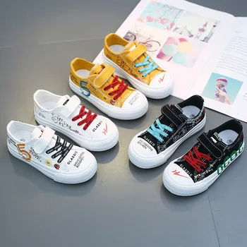

Children Canvas Shoes Girls Casual Zapatos Princess Sneakers Breathable Toddler Baby Sports Shoes Running Kids Shoes For Girl