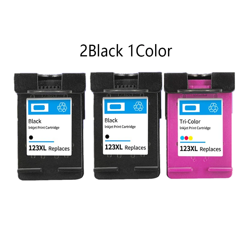 3PK 123 для HP 123XL чернильный картридж принтера DeskJet 1110 1111 1112 2130 2132 Officejet 2134 3830 3831