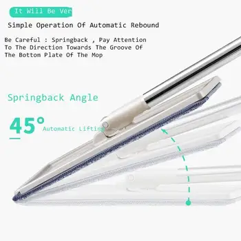 

Spray Magic Automatic Spin Mop Avoid Hand Washing Ultrafine Fiber Cleaning Cloth Home Kitchen Wooden Floor Lazy Fellow Mop