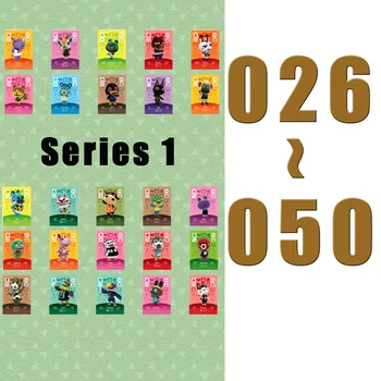 

(026 to 050) Animal Crossing Card Amiibo Printed NFC Card Pick from the List