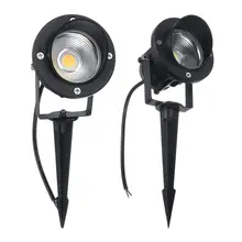 24 Вт Уличный садовый ландшафтный светильник DC12-24V светодиодный светильник для газона COB водонепроницаемый IP65 светильник ing светодиодный светильник садовый Точечный светильник s