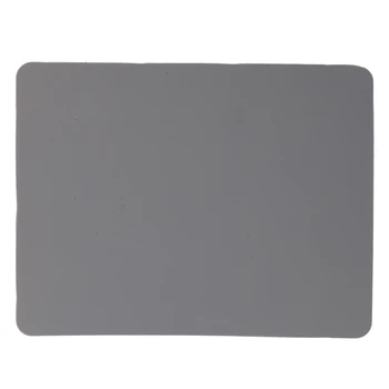 

8.5" x 6.9" Soft Silicone Smooth Square Gray Desktop Mouse Pad Mat