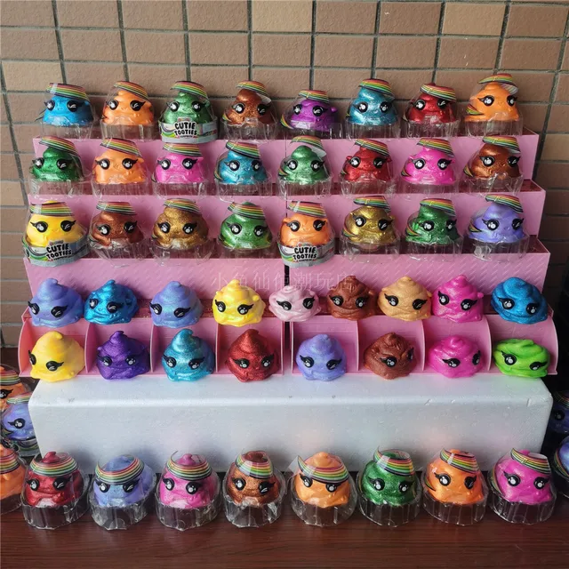 1PC/3Pcs/6Pcs/Set Original Rainbow Variety Slime Unicorn Poop Children's Holiday Toy Gift 1