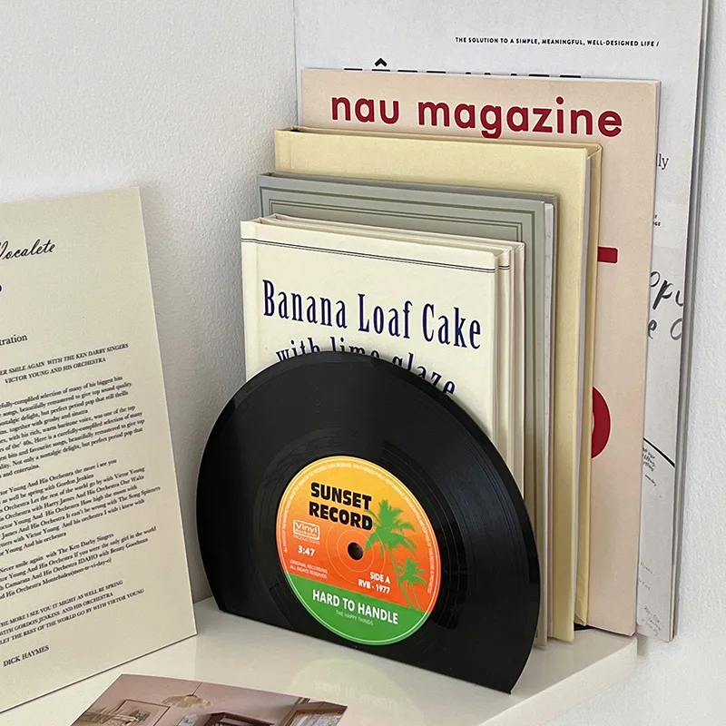 Book Stand ABS Vinyl CD Bookends