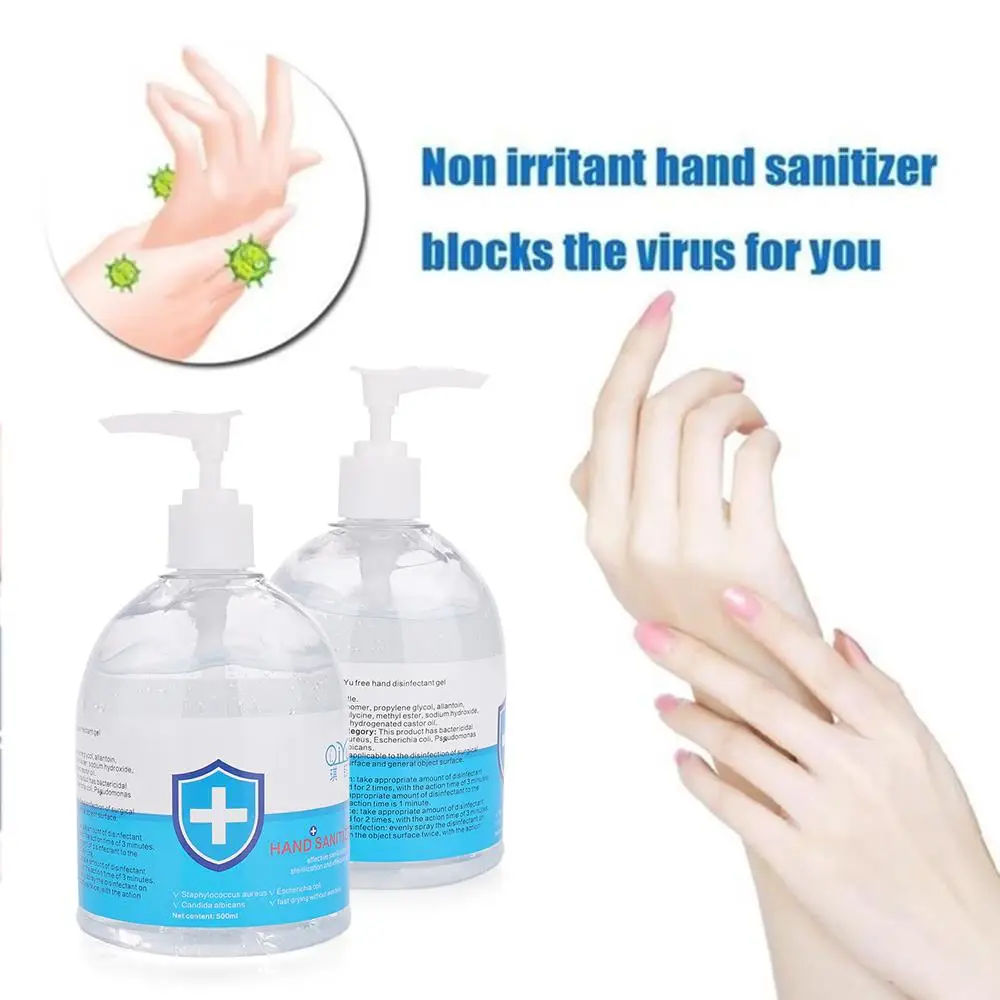 

500ml Gel Disinfectant Germicidal Gel Antiseptic Hand Sanitizer Safety Clean Scent Moisturizing PORTABLE
