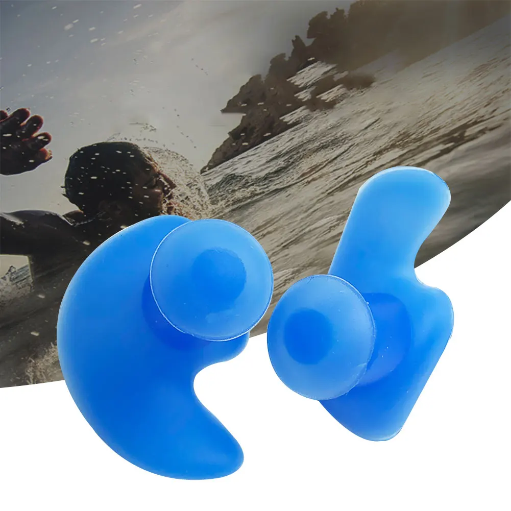 Soft Silicone Ear Plugs Ear Protection Reusable Waterproof Earplugs