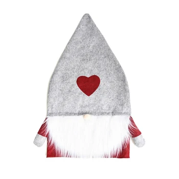 

Non-woven Chair Cover Festive Xmas Decoration Ornaments Christmas Gnome