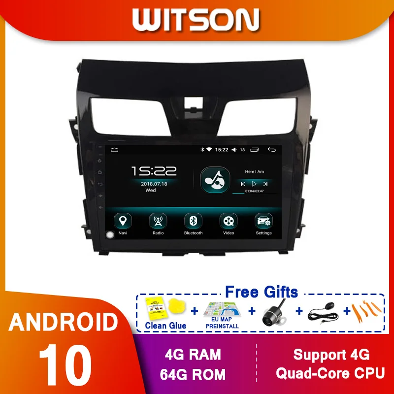 WITSON 10 2 &quotFULL HD сенсорный экран Android 0 Восьмиядерный Автомобильный GPS
