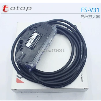 

Keyence FS-V31 Digital fiber optic sensor output type NPN 12-24VDC FS-V31 optical fiber amplifier sensors