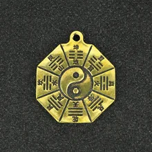 Латунный сплетенный брендовый кулон злой приносит безопасность тонкий Медный брелок кулон креативный мужской и женский мешок автомобильное подвесное украшение