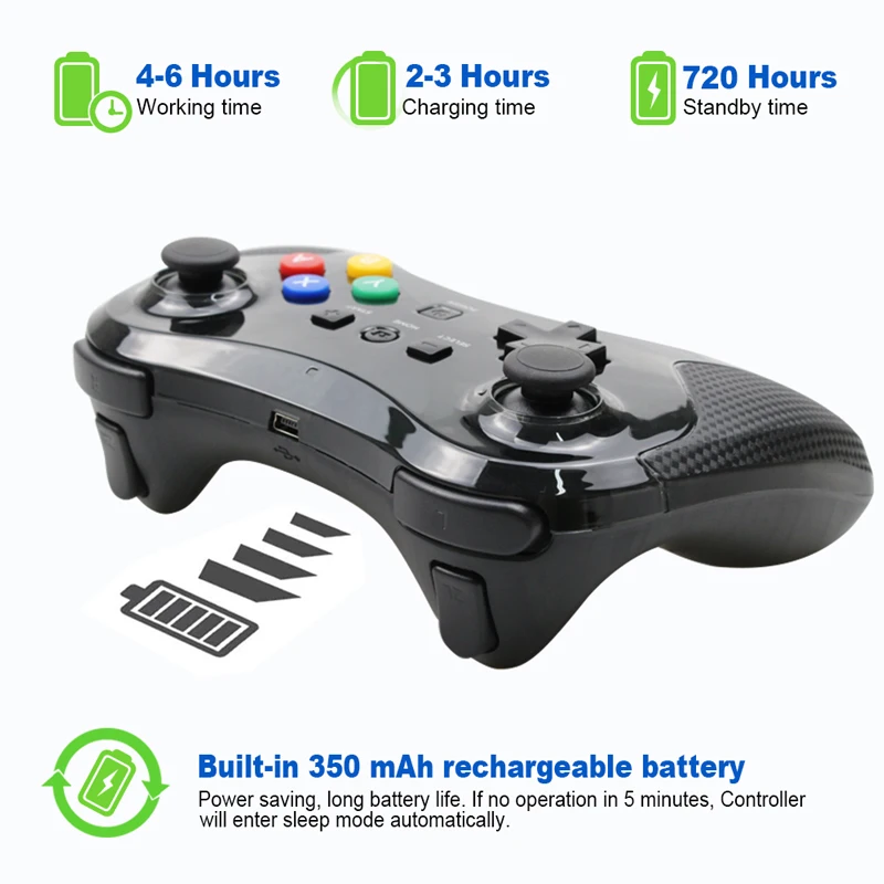 Wireless Wii U Controller Bluetooth Gamepad Joystick For Nintend Wii U Game Console Gamepads Aliexpress