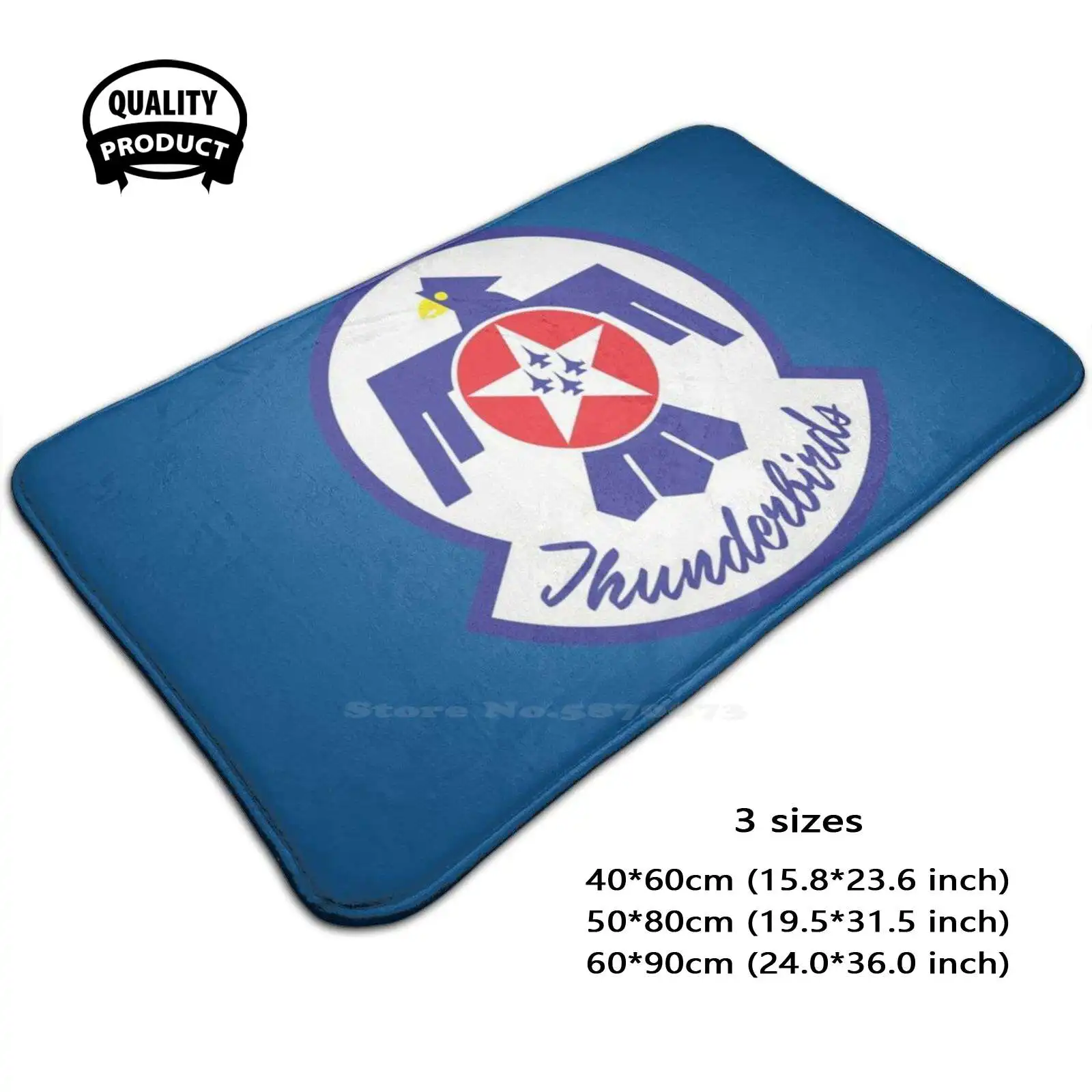 U S Air Force Thun Rds 3D Articoli Per La Casa Tappetino Tappeto Tappeto Foot Pad Us Air Force Thun Rds Nerd Geek Military War Salor Battle
