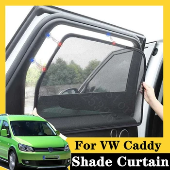 

For VW Caddy 2013-2020 Cross Caddy 5Pcs card type magnetic car curtain sun shade car window shade car styling