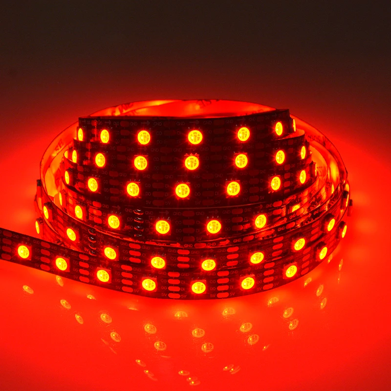 LC8823 60灯 5v 12宽 黑板-红色