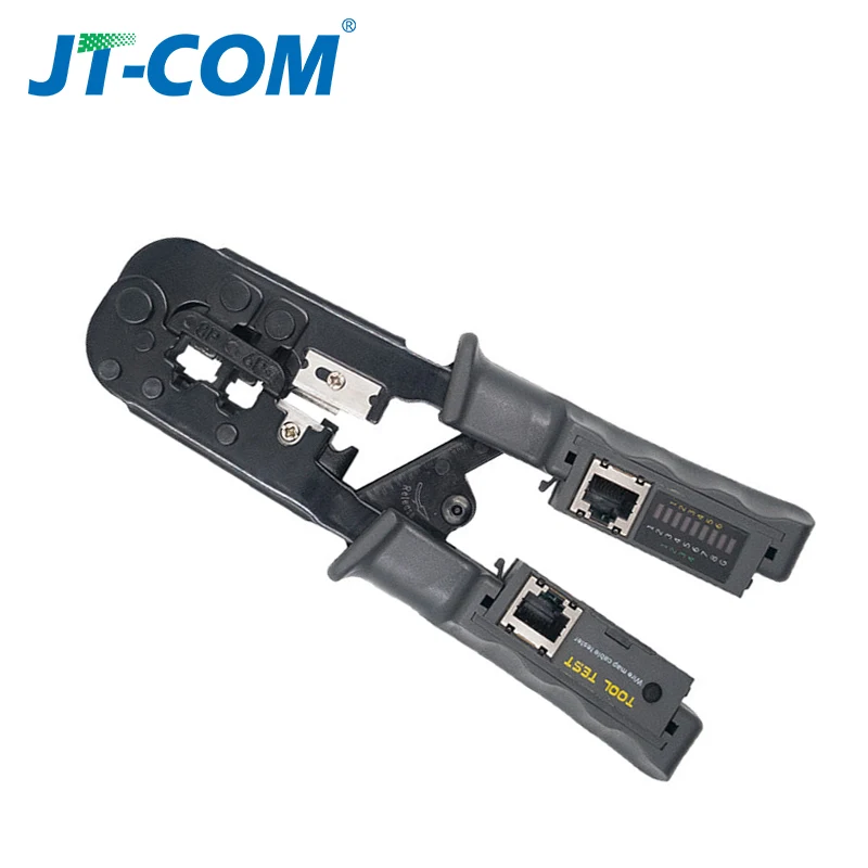 

New 2 in 1 Multifunction RJ45 Network LAN Cable Crimper Pliers Cutting Tool Cable Tester Cable Pliers 6P/8P Wire Cutter Tester