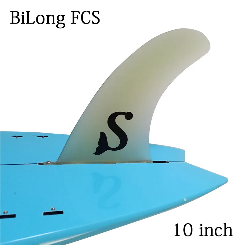 Bilong Fcs Surfboard Fins 10 Inch Fiberglass Paddle Board Fin Longboard