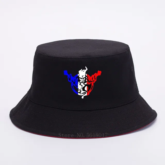 french blue bucket hat