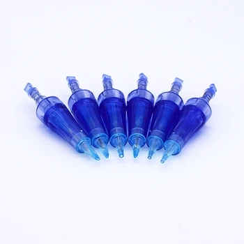 

10pcs Tattoo Gun Needle Cartridges Dr.pen A1 Semi-permanent Makeup Tattoo Tips For Eyebrow Eyeliner Lip Tattoo Replacment PMU