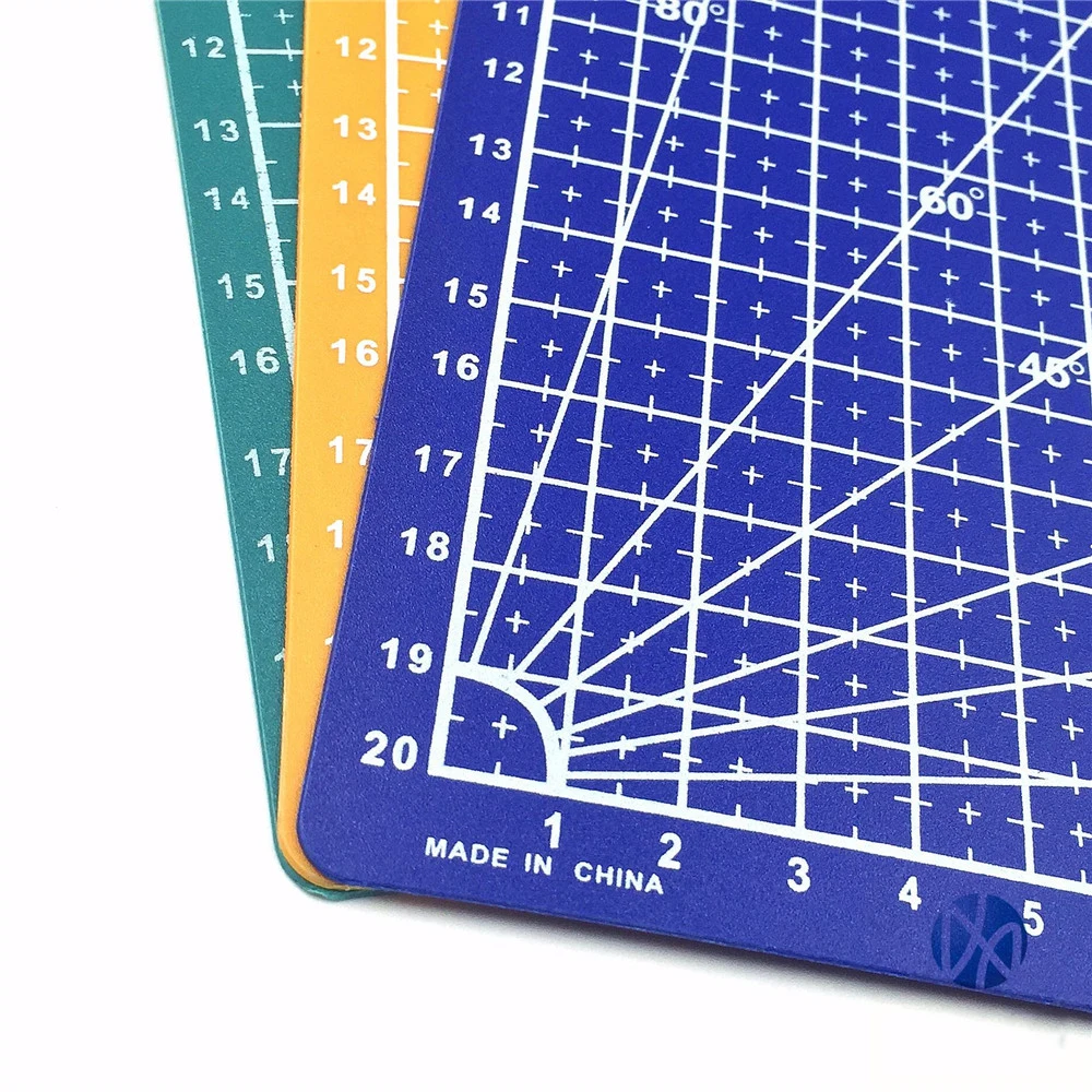 PVC Cutting Mat A4/A5 Deskpad Patchwork Cut Pad Durable DIY Handmade Tools Scrapbooking Cutting Plate Art Tool Kits Desk Mats