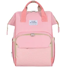Sac à langer multifonctionnel, 40x26x16CM, grande capacité, pour voyage, soins infirmiers, étanche, sac à dos de maternité