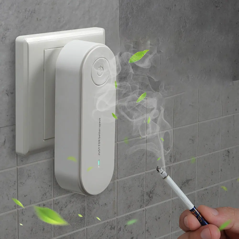 Portable Air Purifier Negative Ion Air Purification Freshener Ionizer Clean Dust Remove Cigarette Smoke Remover Toilet Deodorant