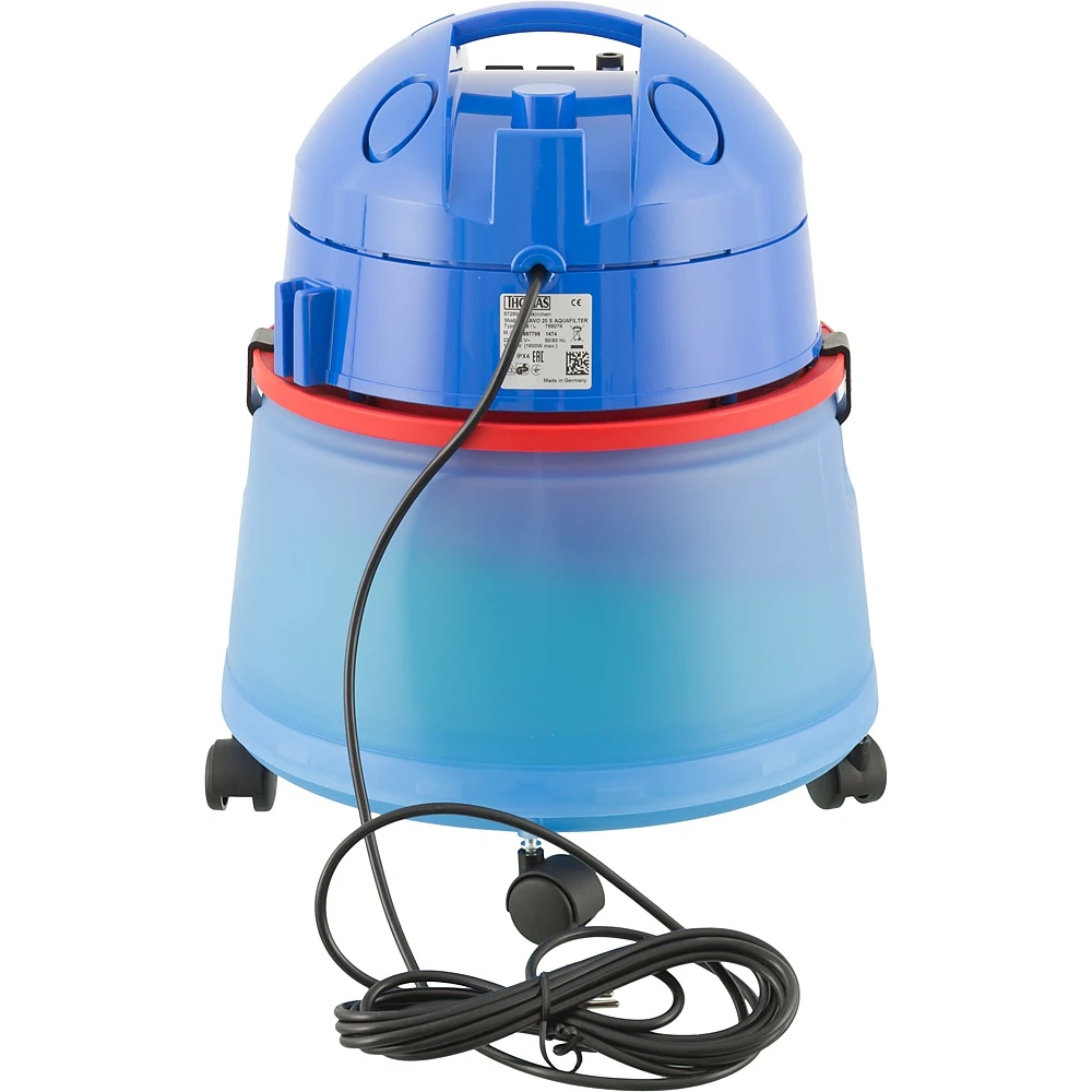 Пылесос моющий Thomas Bravo 20S Aquafilter 1600Вт синий/красный