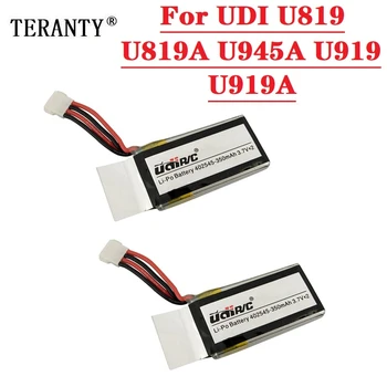 

2PCS U819 U819A U945A U919A RC Helicopter Rechargeable 7.4V 350mAh Lipo Battery 2S for 3D Flip Drone RC Quadcopter Spare Parts