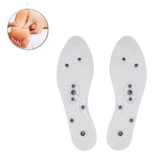 Магнитная терапия силиконовые стельки прозрачный для похудения стелька Массажная обувь для ухода за ногами Pad Sole унисекс